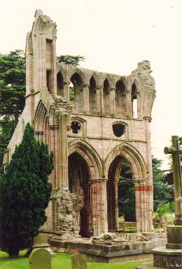 Ein Teil der Dryburgh Abbey
