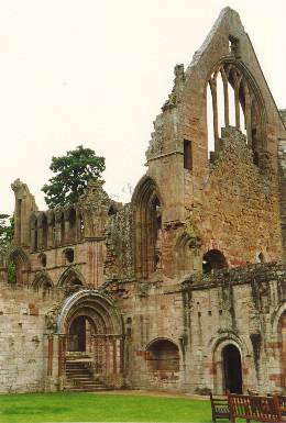 Ein weiteres Detail der Dryburgh
        Abbey